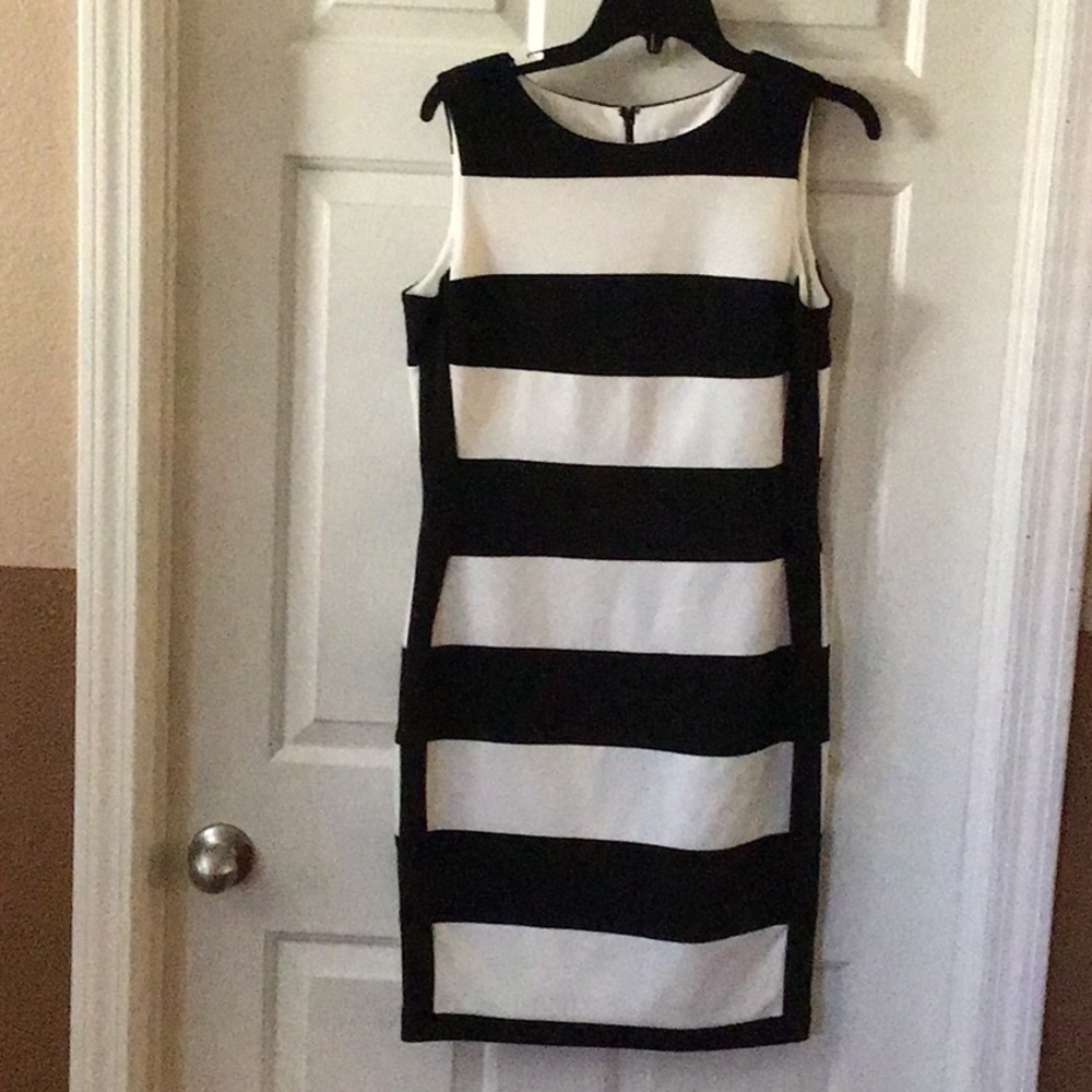 Calvin Klein women’s  stripe dress